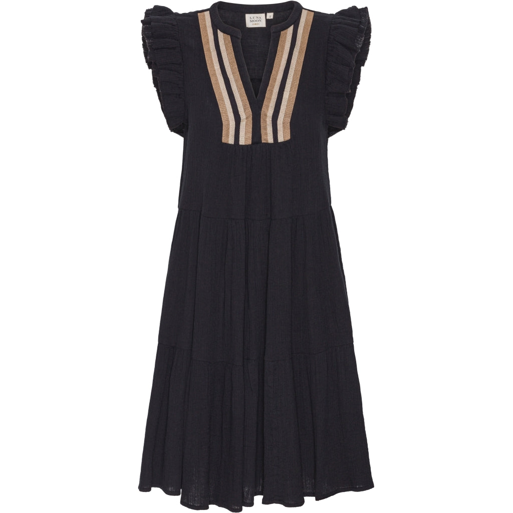 Luna Moon Amalfi - Sleeveless Dress Apparel Black