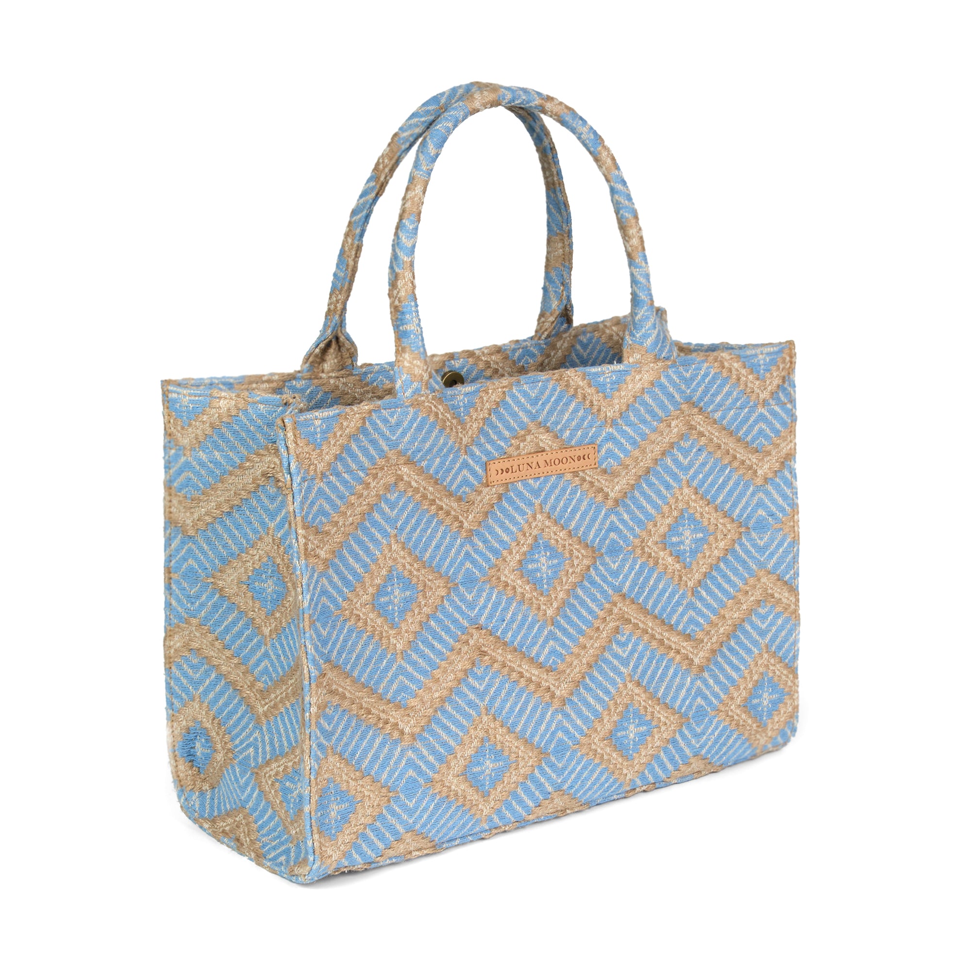 Luna Moon Big Tote - La Rambla Bag Aquamarine