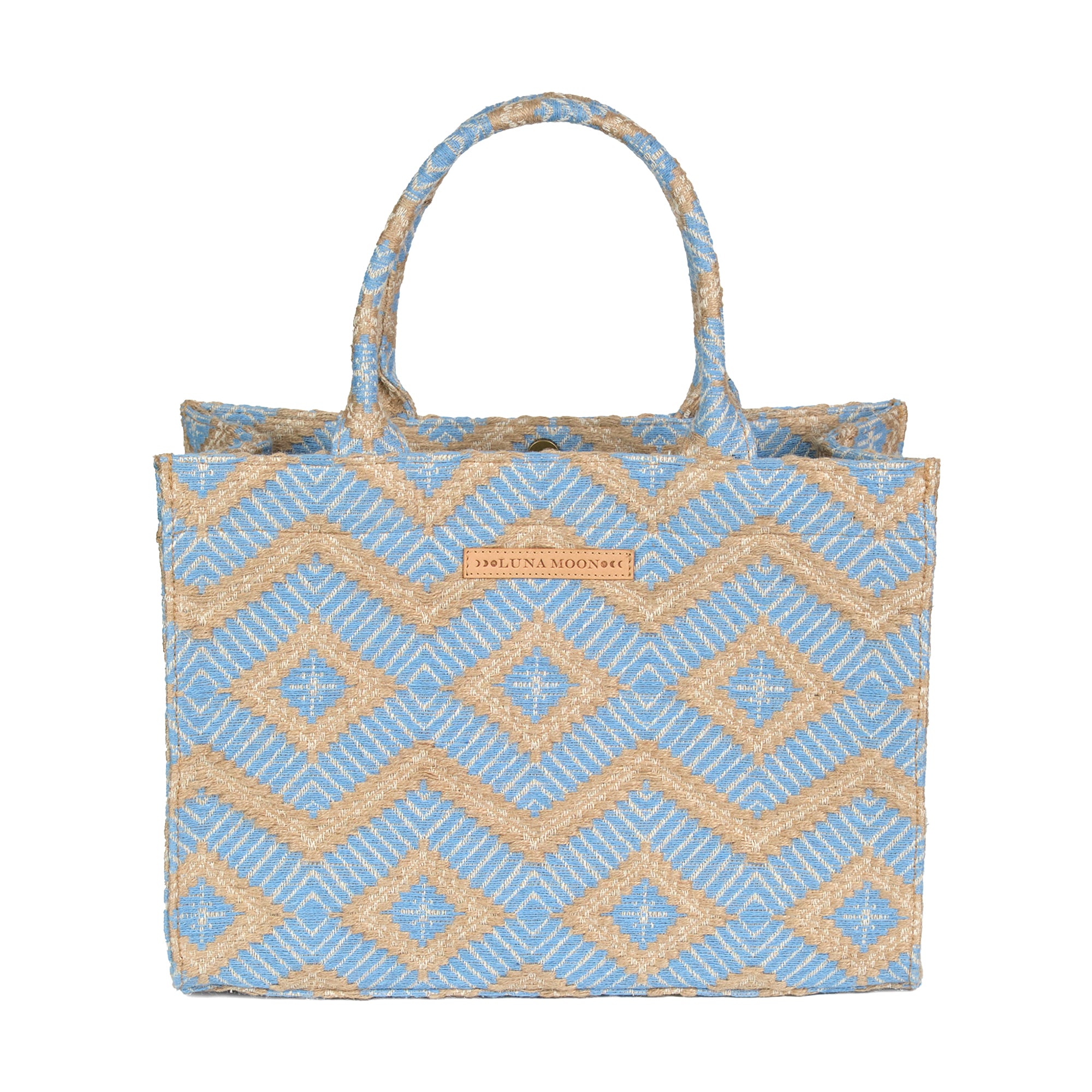 Luna Moon Big Tote - La Rambla Bag Aquamarine