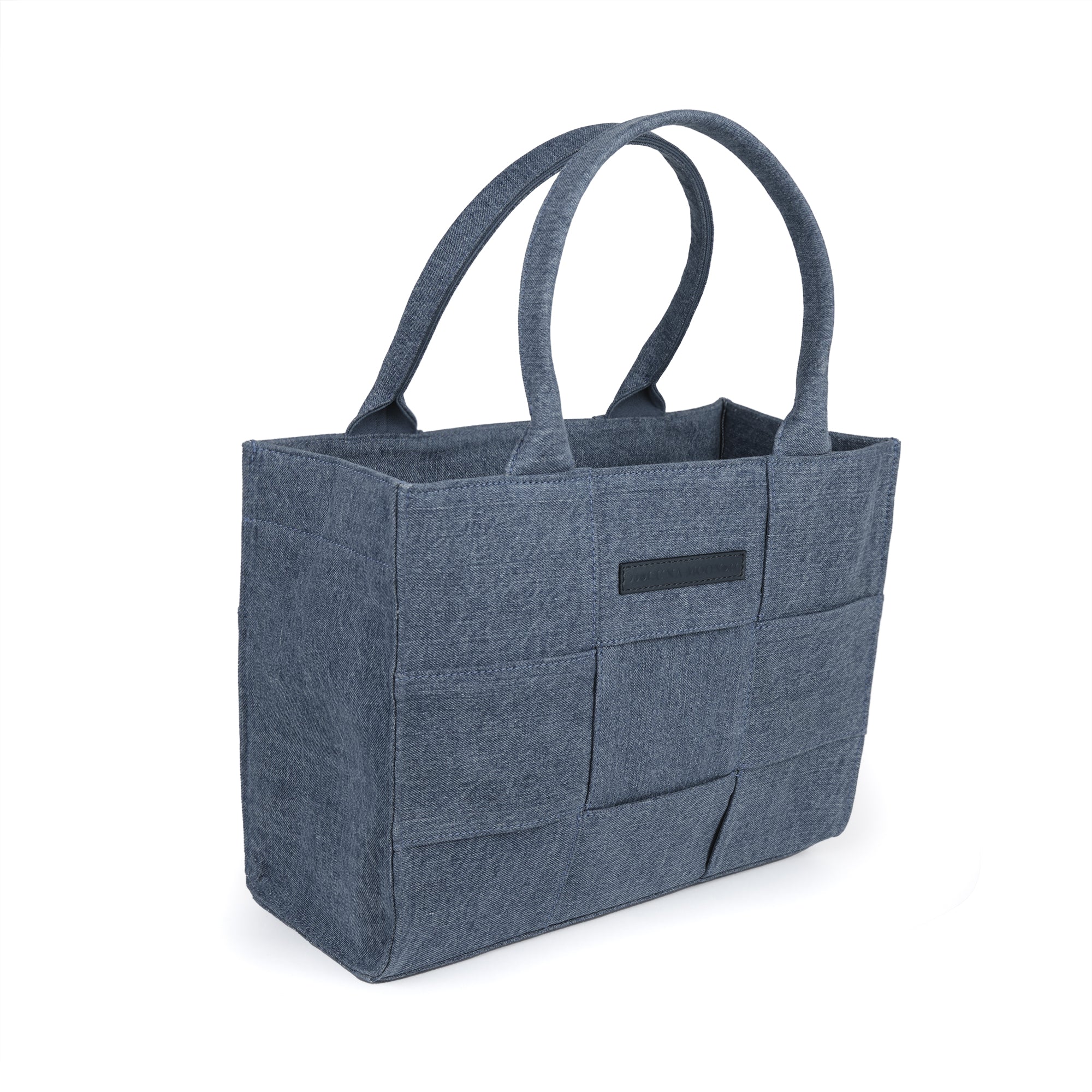 Luna Moon Mid Tote - Camden Cervino Bag Denim washed