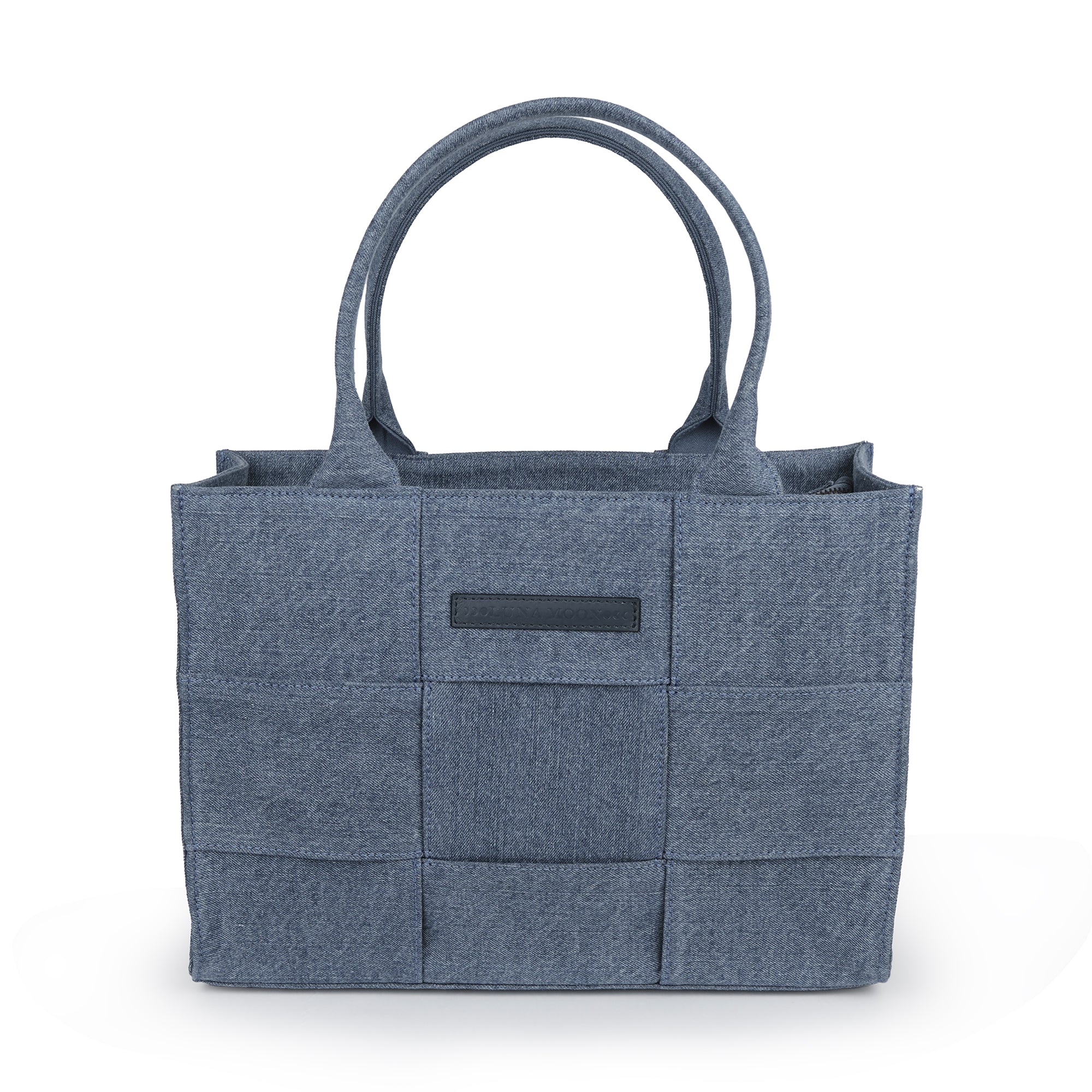 Luna Moon Mid Tote - Camden Cervino Bag Denim washed