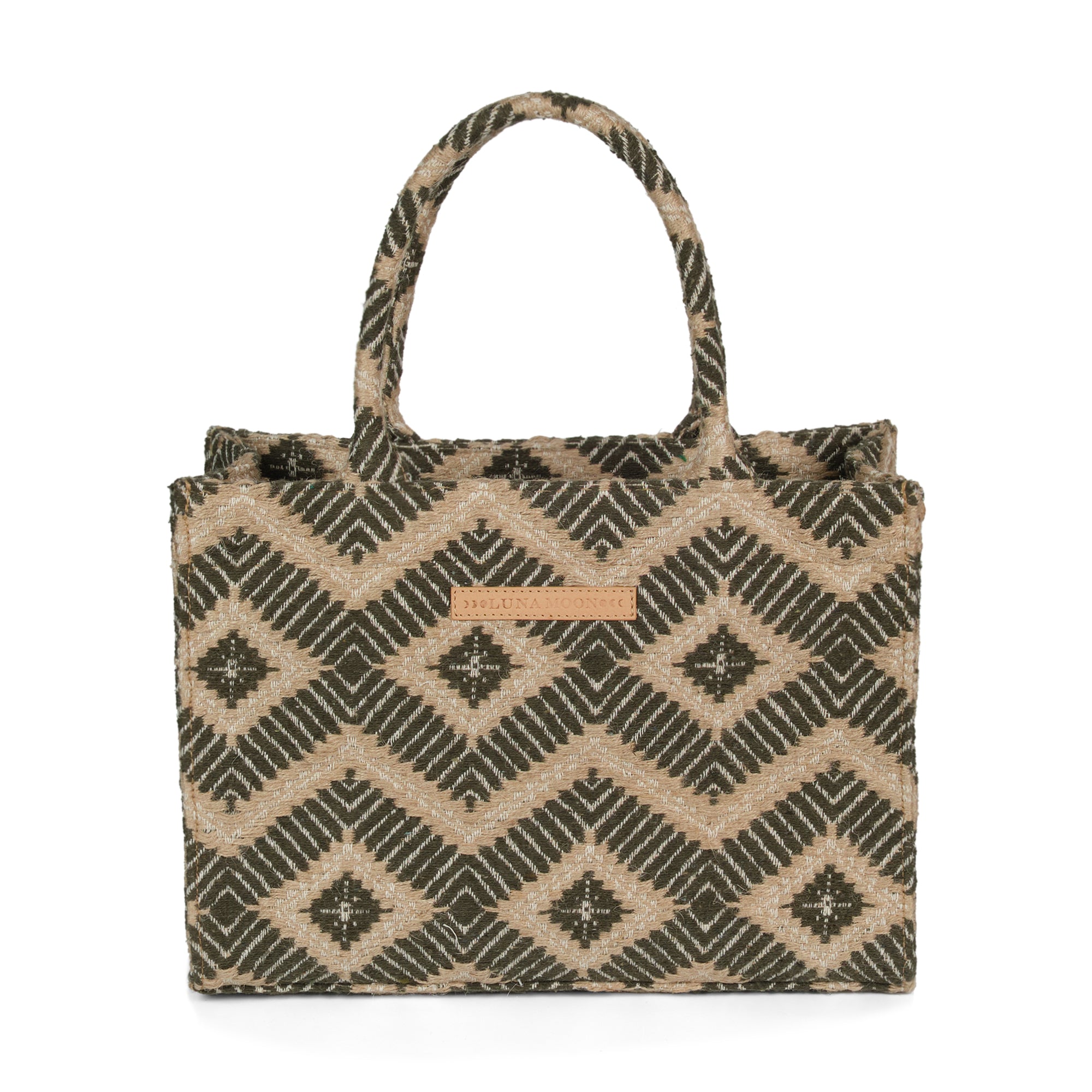 Luna Moon Mid Tote - La Rambla Bag Olive