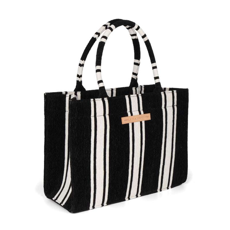 Luna Moon Mid Tote - Le Marais Bag Black