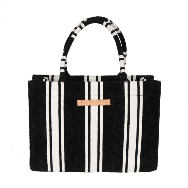 Luna Moon Mid Tote - Le Marais Bag Black