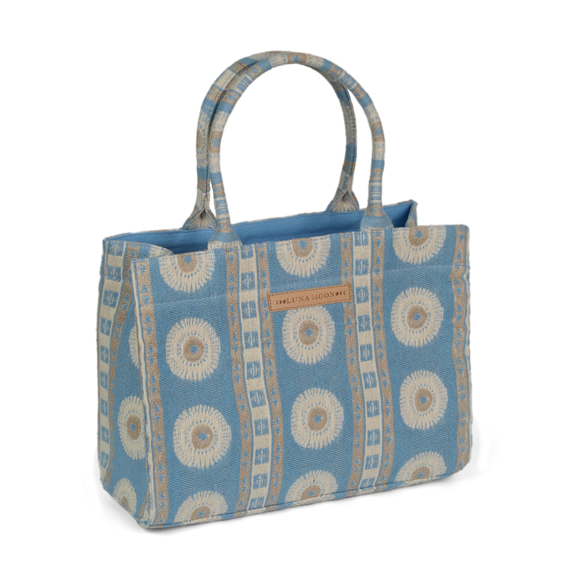 Luna Moon Mid Tote - Palma Bag Aquamarine