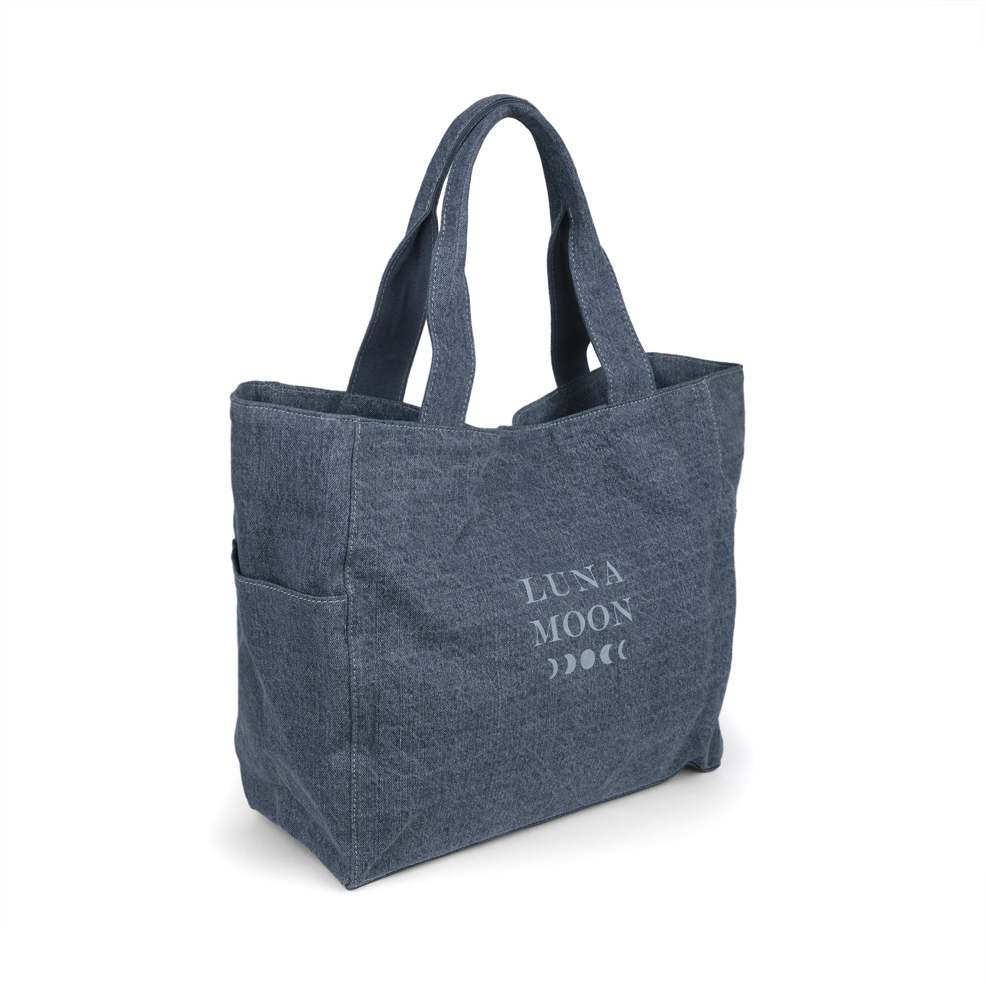 Luna Moon Middy shopper - Camden Bag Denim washed