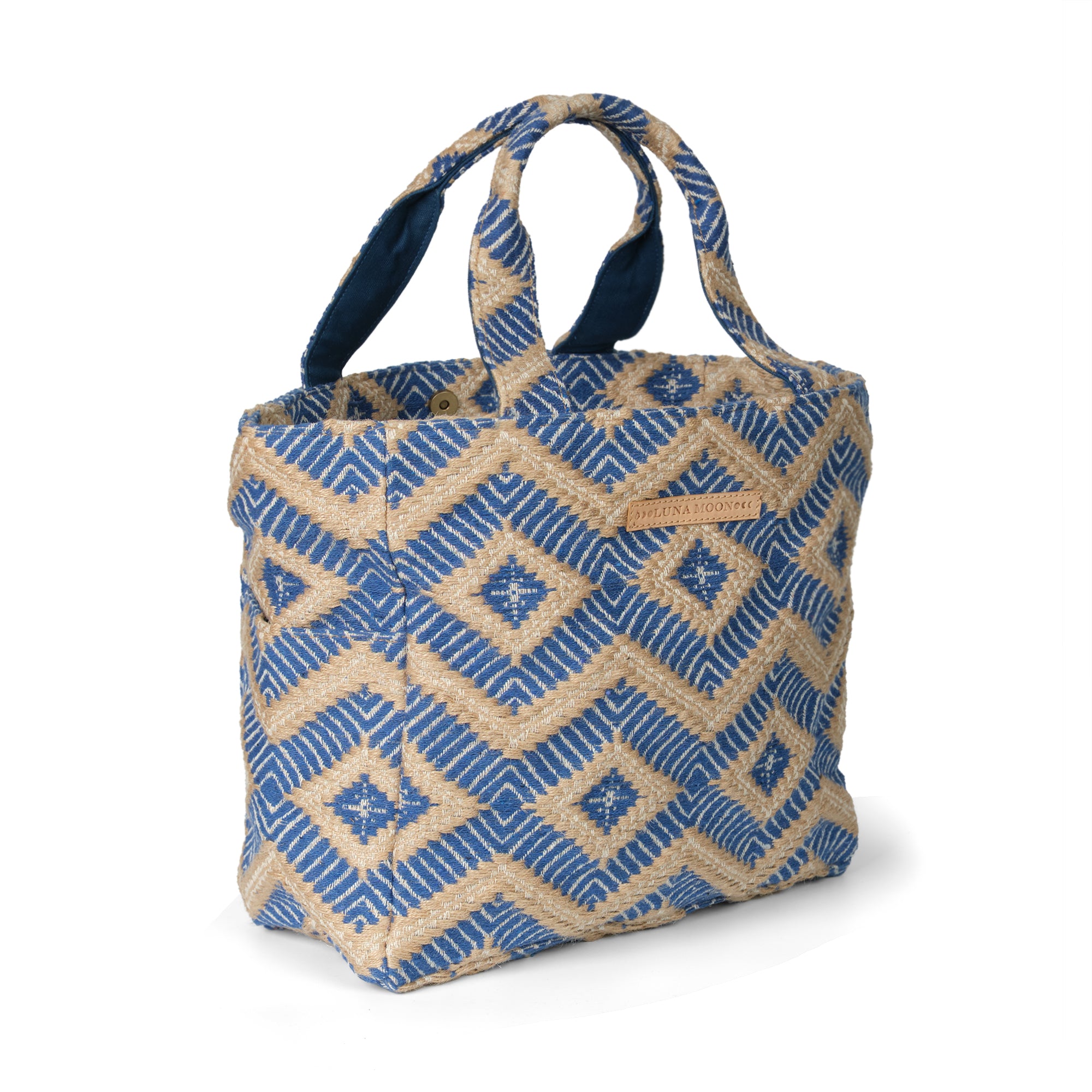 Luna Moon Middy shopper - La Rambla Bag Greek blue