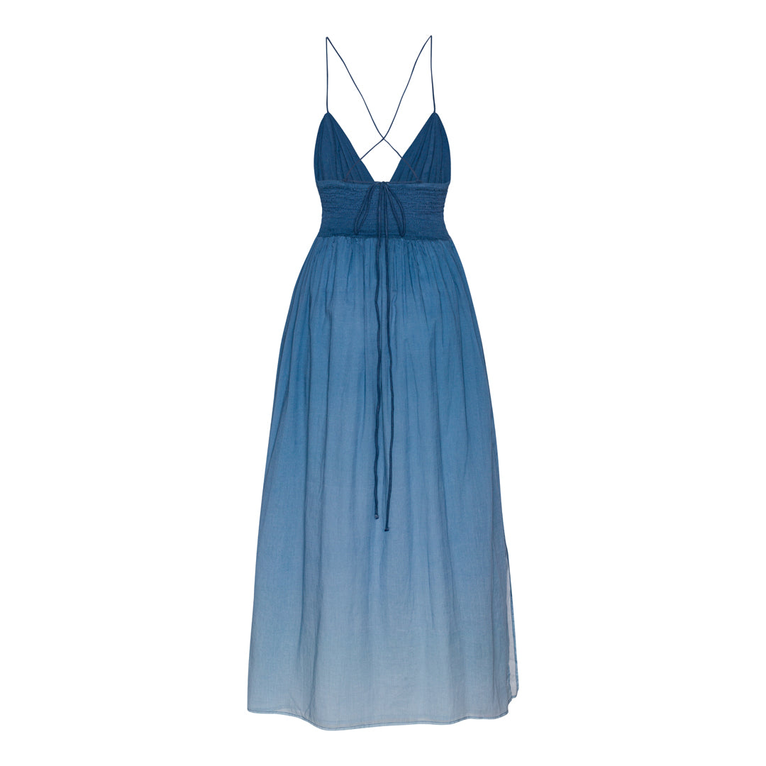 Luna Moon Sorento - Slip Dress Apparel Dusk Blue