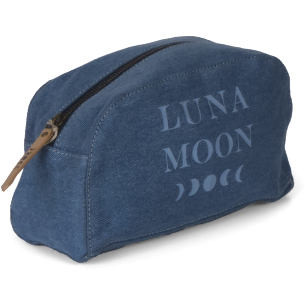 Luna Moon Toiletry bag - Camden Accessory Denim washed