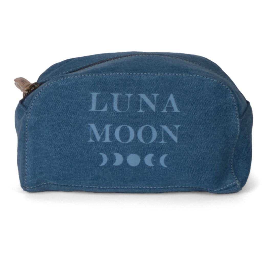 Luna Moon Toiletry bag - Camden Accessory Denim washed